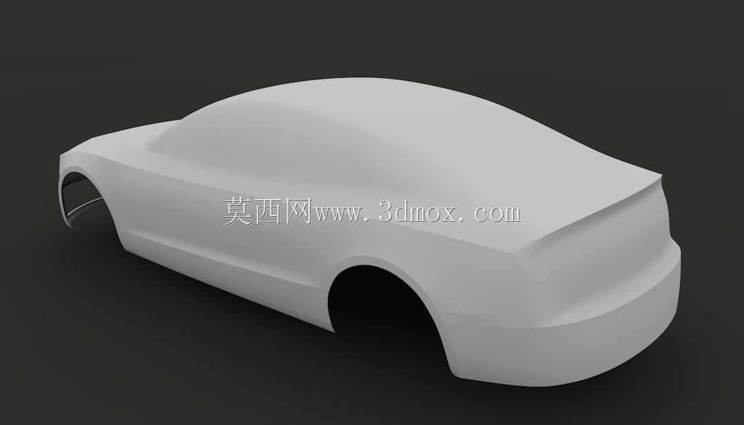 奥迪S5细分多边形模型