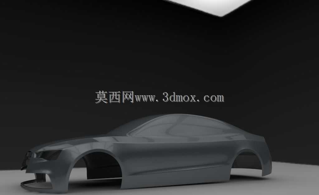 奥迪S5细分多边形模型