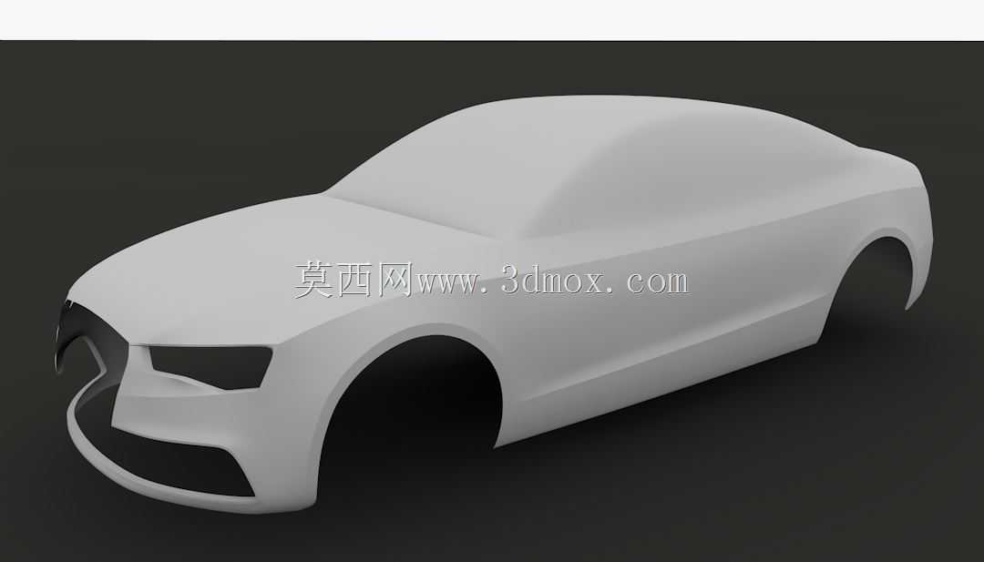 奥迪S5细分多边形模型