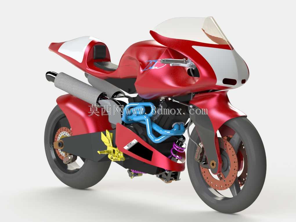 ?布里顿V1000代托纳赛车摩托车。