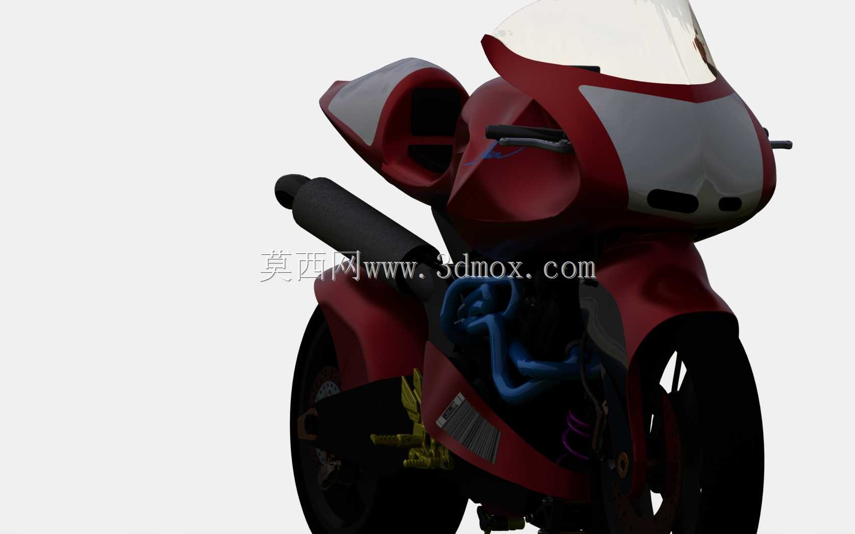 ?布里顿V1000代托纳赛车摩托车。
