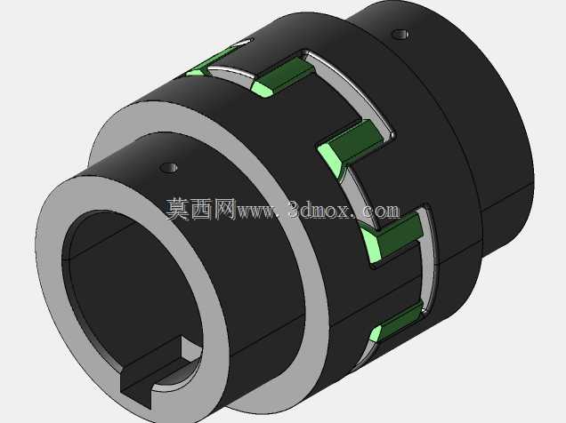 扭转柔性颚式联轴器