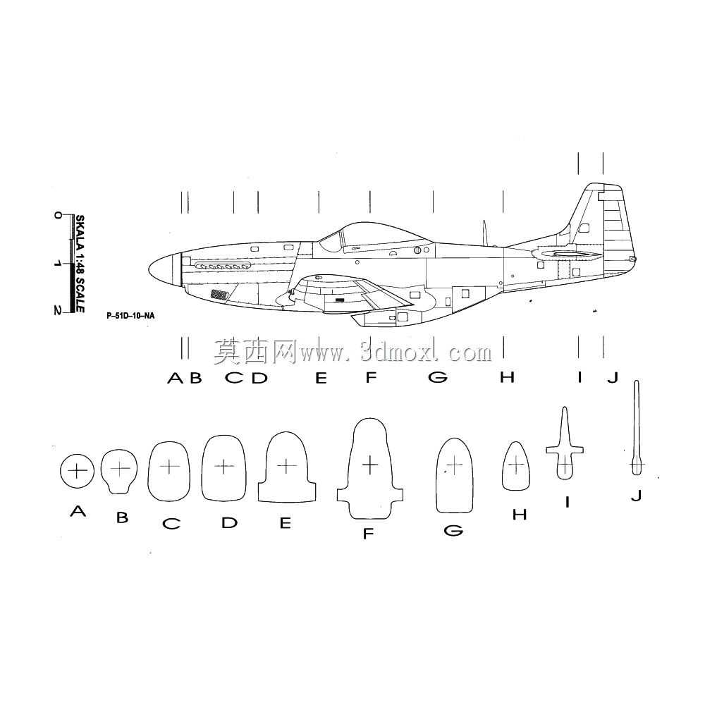 野马P51