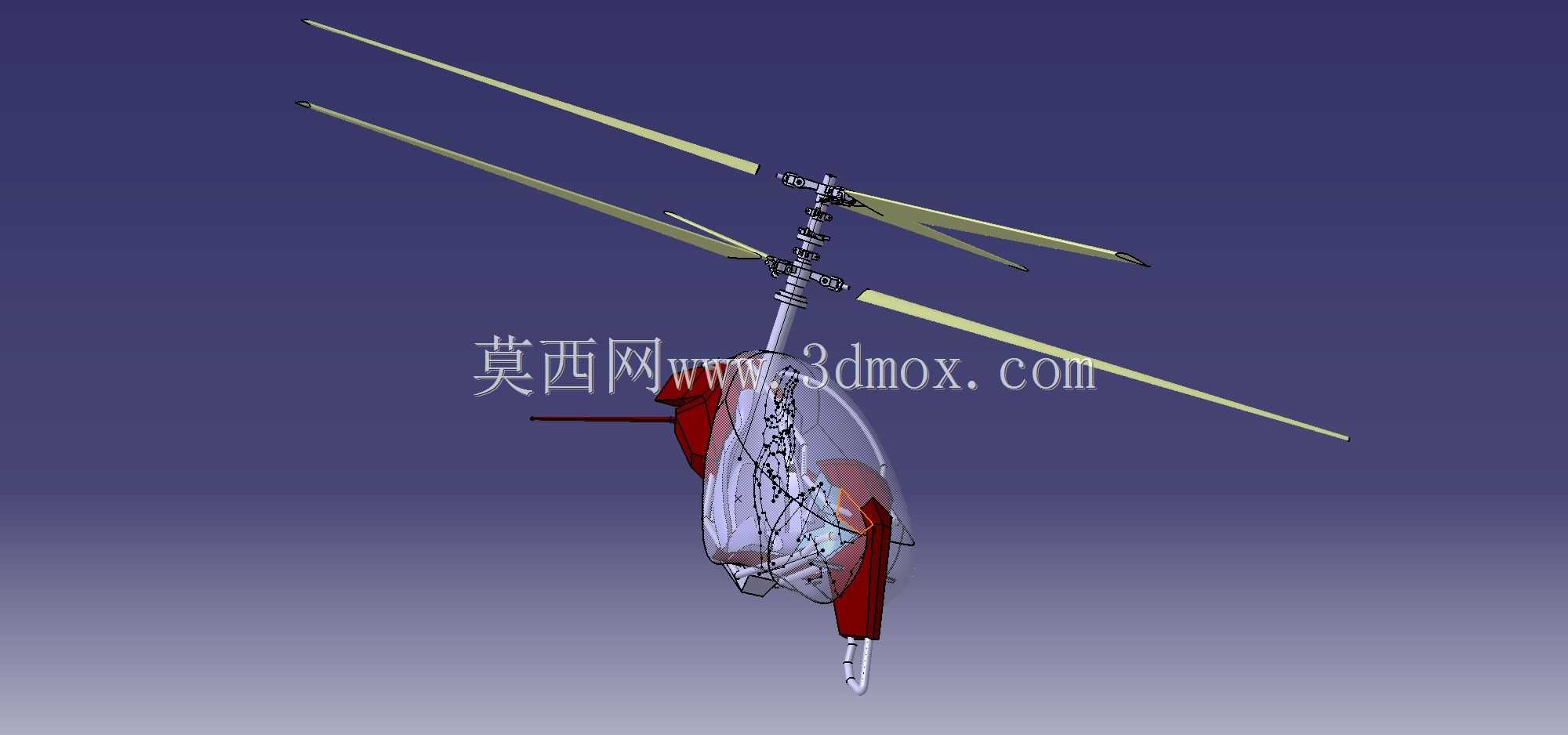 共轴直升机Zusde