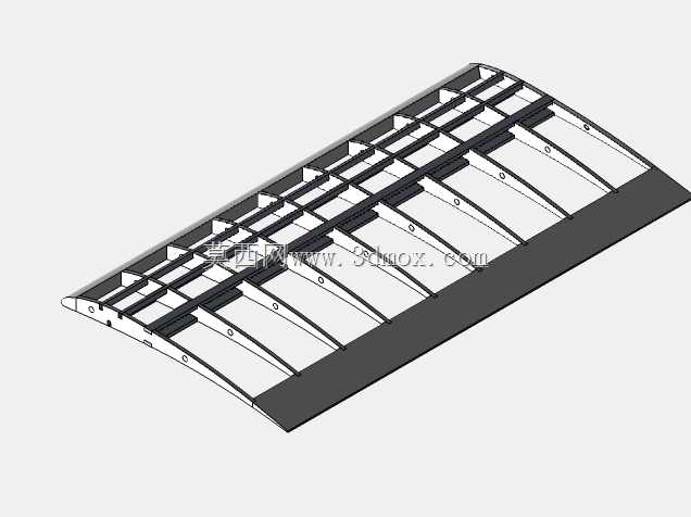 二十世纪七十年代的FAI F1A滑翔机模型