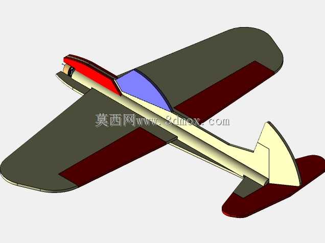 三维泡沫模型飞机