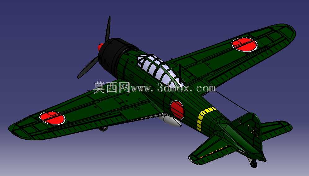 ����Catia V5��ģ������A6M Zero