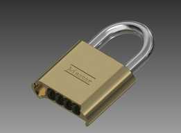 Masterlock��λ�����ͭ�����ṹ���