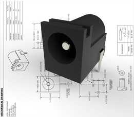 ������ʽDC2.1mmֱ����Դ�����ṹ���