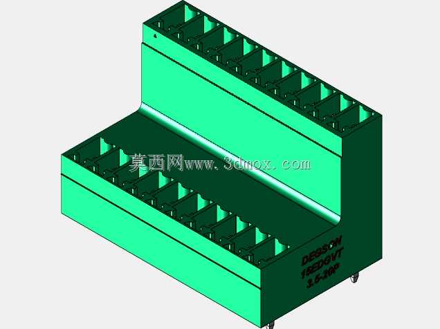 DEGSON 15EDG系列3.5mm可插拔接线板FullPack