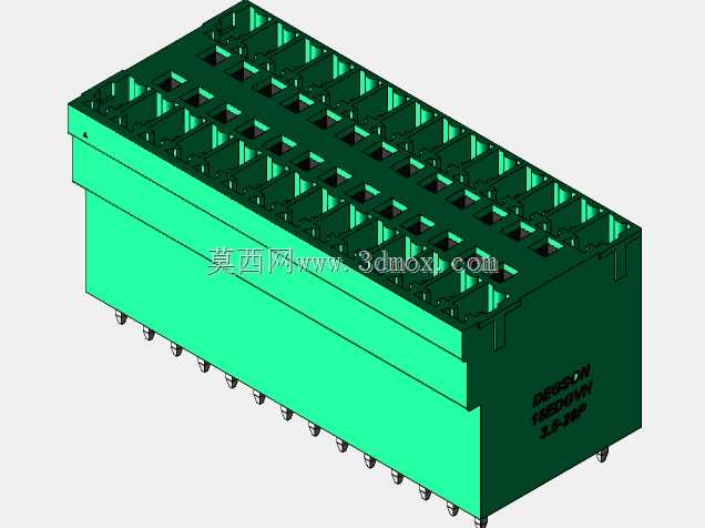 DEGSON 15EDG系列3.5mm可插拔接线板FullPack