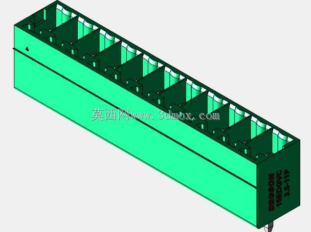 DEGSON 15EDG系列3.5mm可插拔接线板FullPack