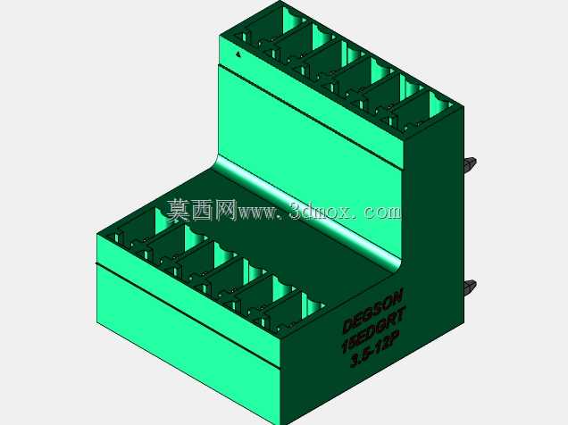 DEGSON 15EDG系列3.5mm可插拔接线板FullPack