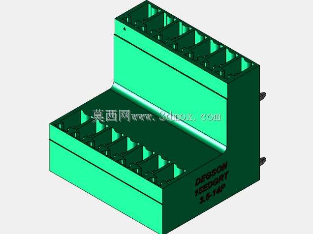 DEGSON 15EDG系列3.5mm可插拔接线板FullPack
