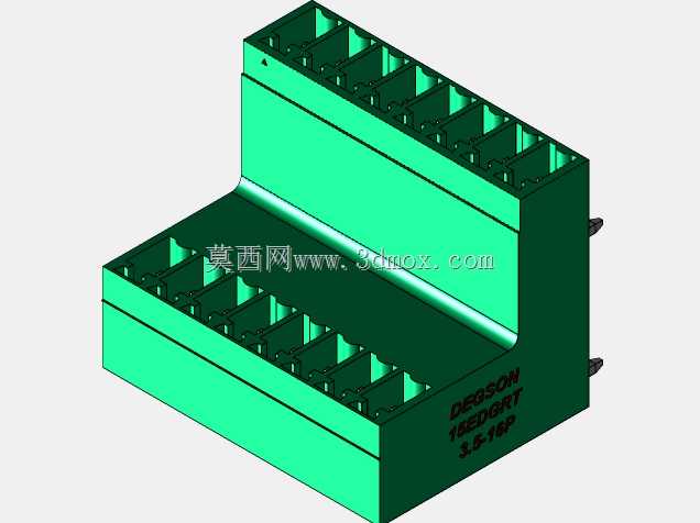 DEGSON 15EDG系列3.5mm可插拔接线板FullPack