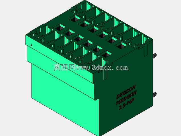 DEGSON 15EDG系列3.5mm可插拔接线板FullPack