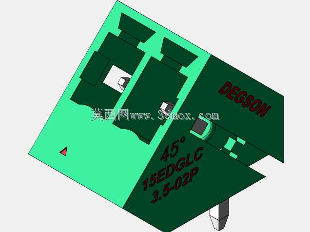 DEGSON 15EDG系列3.5mm可插拔接线板FullPack