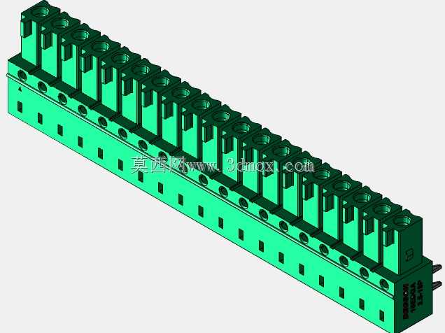 DEGSON 15EDG系列3.5mm可插拔接线板FullPack