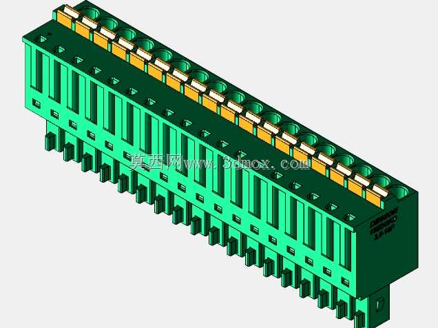DEGSON 15EDG系列3.5mm可插拔接线板FullPack