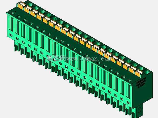 DEGSON 15EDG系列3.5mm可插拔接线板FullPack