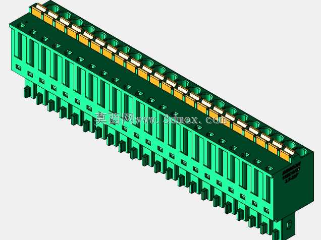 DEGSON 15EDG系列3.5mm可插拔接线板FullPack