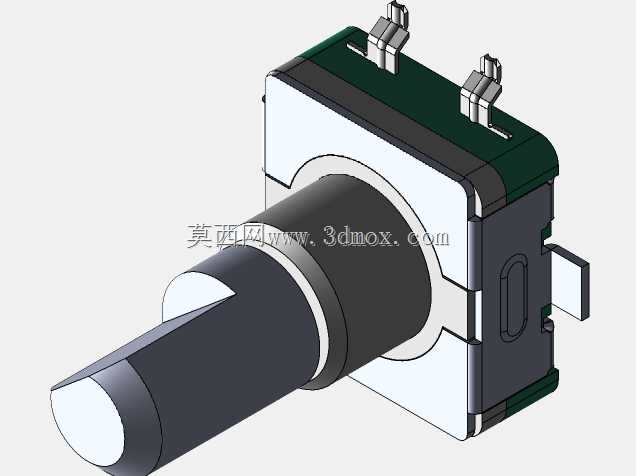 11mm金属轴旋转编码器SMD-垂直,带推入式开关