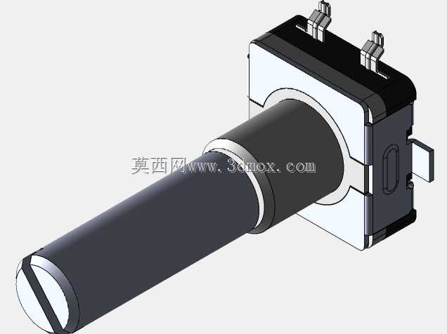 11mm金属轴旋转编码器SMD-垂直,带推入式开关