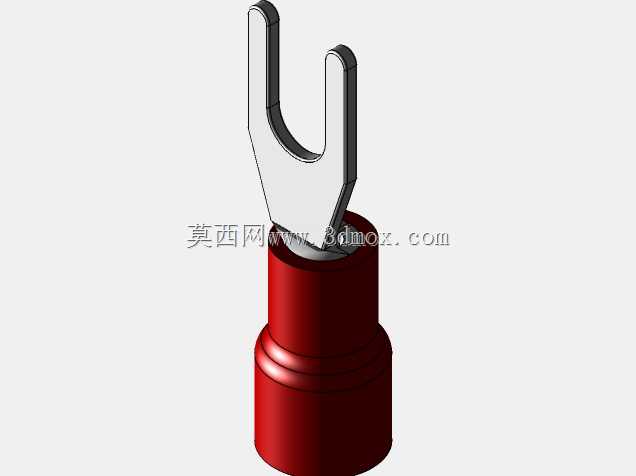 绝缘铲形端子(红色)
