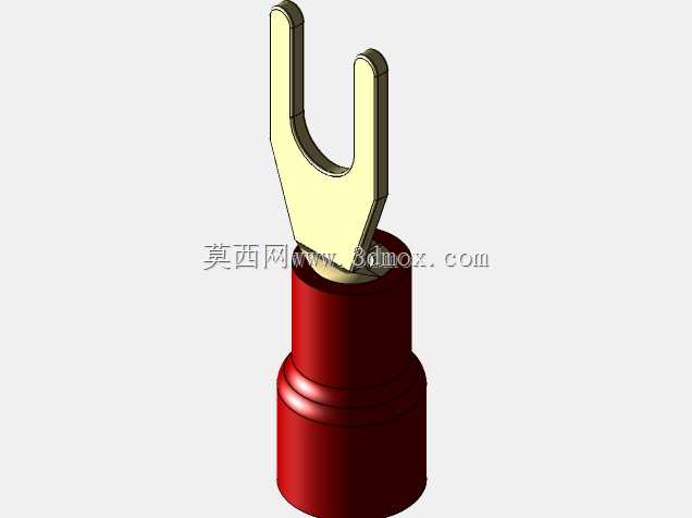 绝缘铲形端子(红色)