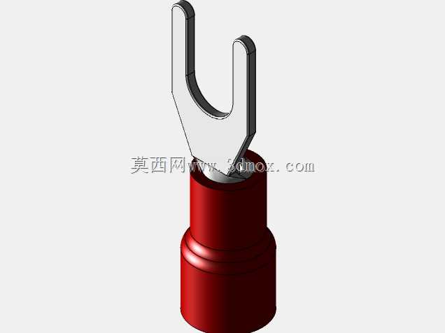 绝缘铲形端子(红色)