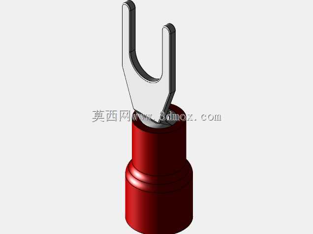 绝缘铲形端子(红色)