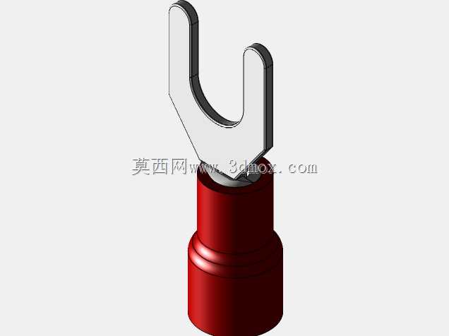 绝缘铲形端子(红色)