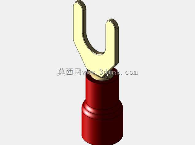 绝缘铲形端子(红色)