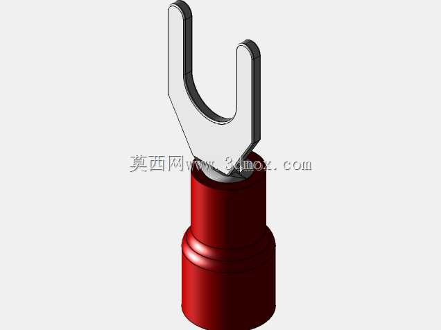 绝缘铲形端子(红色)