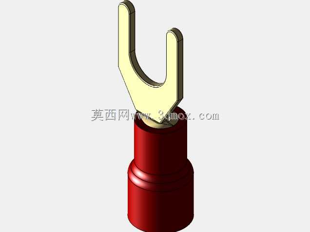 绝缘铲形端子(红色)