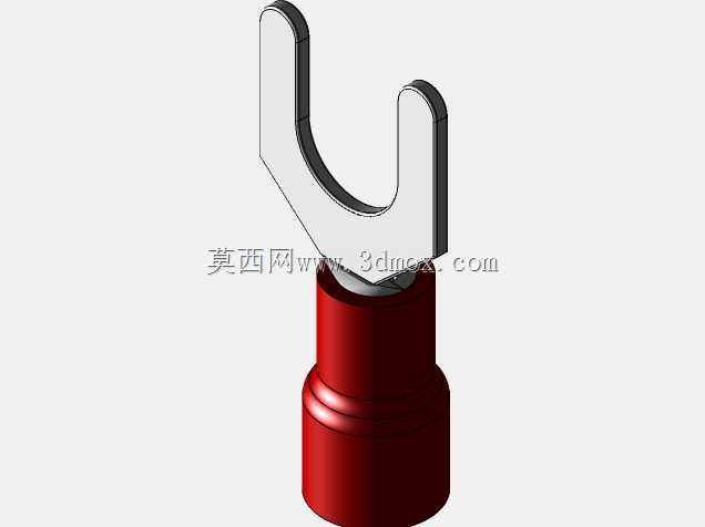 绝缘铲形端子(红色)