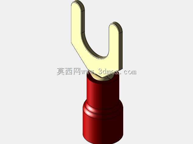 绝缘铲形端子(红色)