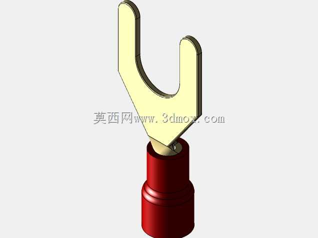 绝缘铲形端子(红色)