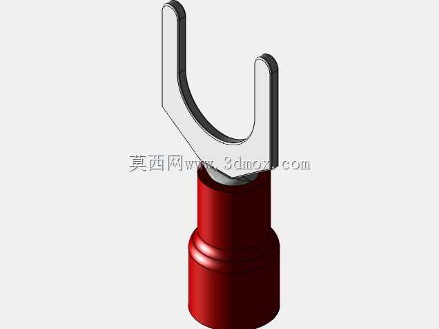 绝缘铲形端子(红色)