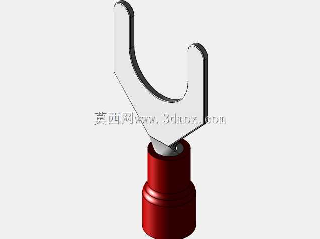 绝缘铲形端子(红色)