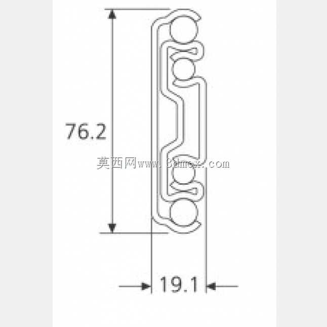 滚珠伸缩滑块