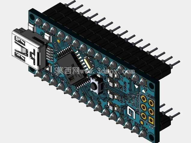 Arduino Nano,插座SCSL-15上焊接PLSS-15-1