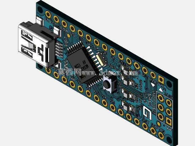 Arduino Nano,插座SCSL-15上焊接PLSS-15-1