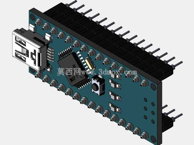 Arduino Nano,插座SCSL-15上焊接PLSS-15-1