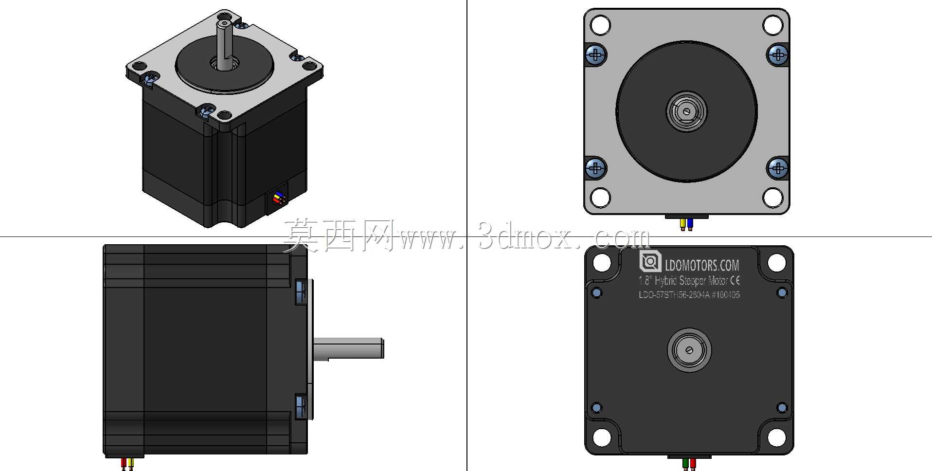 �������NEMA 23���LDO-57STH56-2804A
