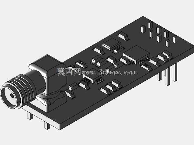 �����շ�ģ��2.4G 1100m NRF24L01+PA+LNA