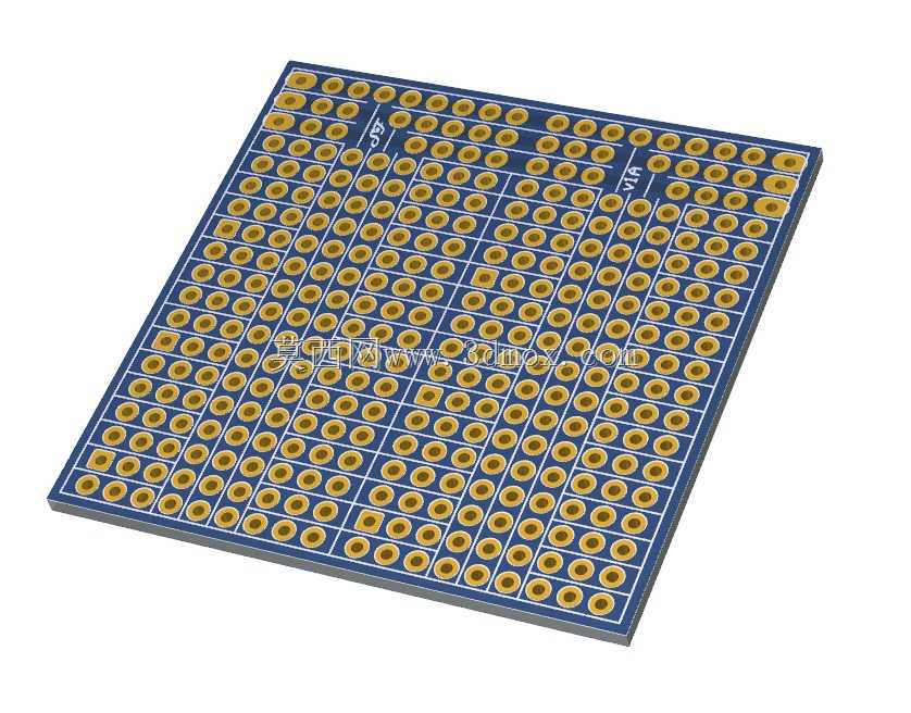 双面PCB板原型
