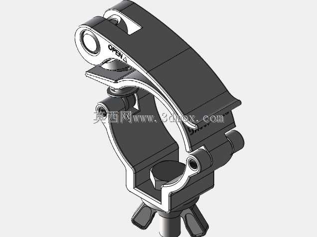 桁架轻型迷你360 QR夹钳50mm管