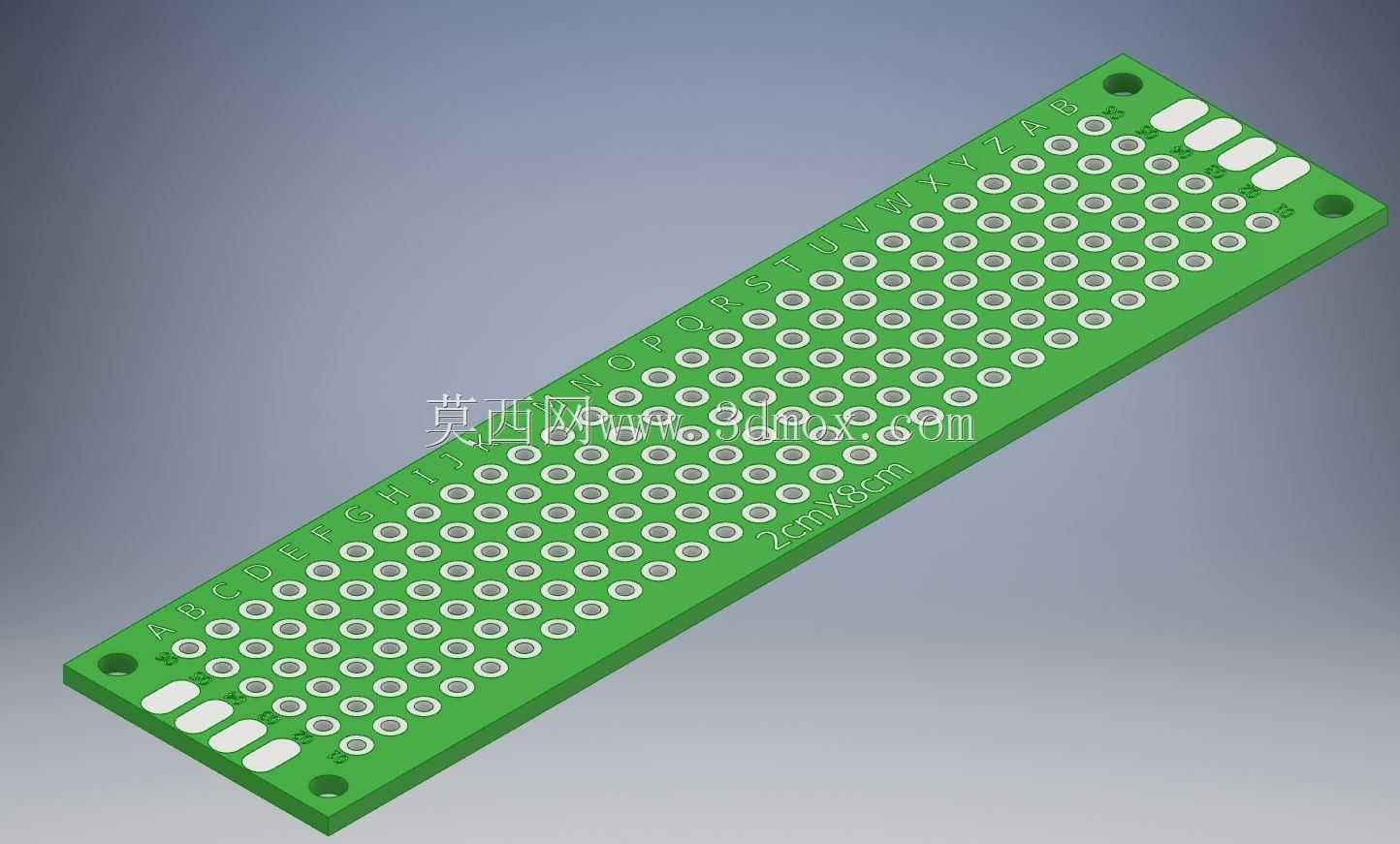 ԭ��PCB��2x8cm