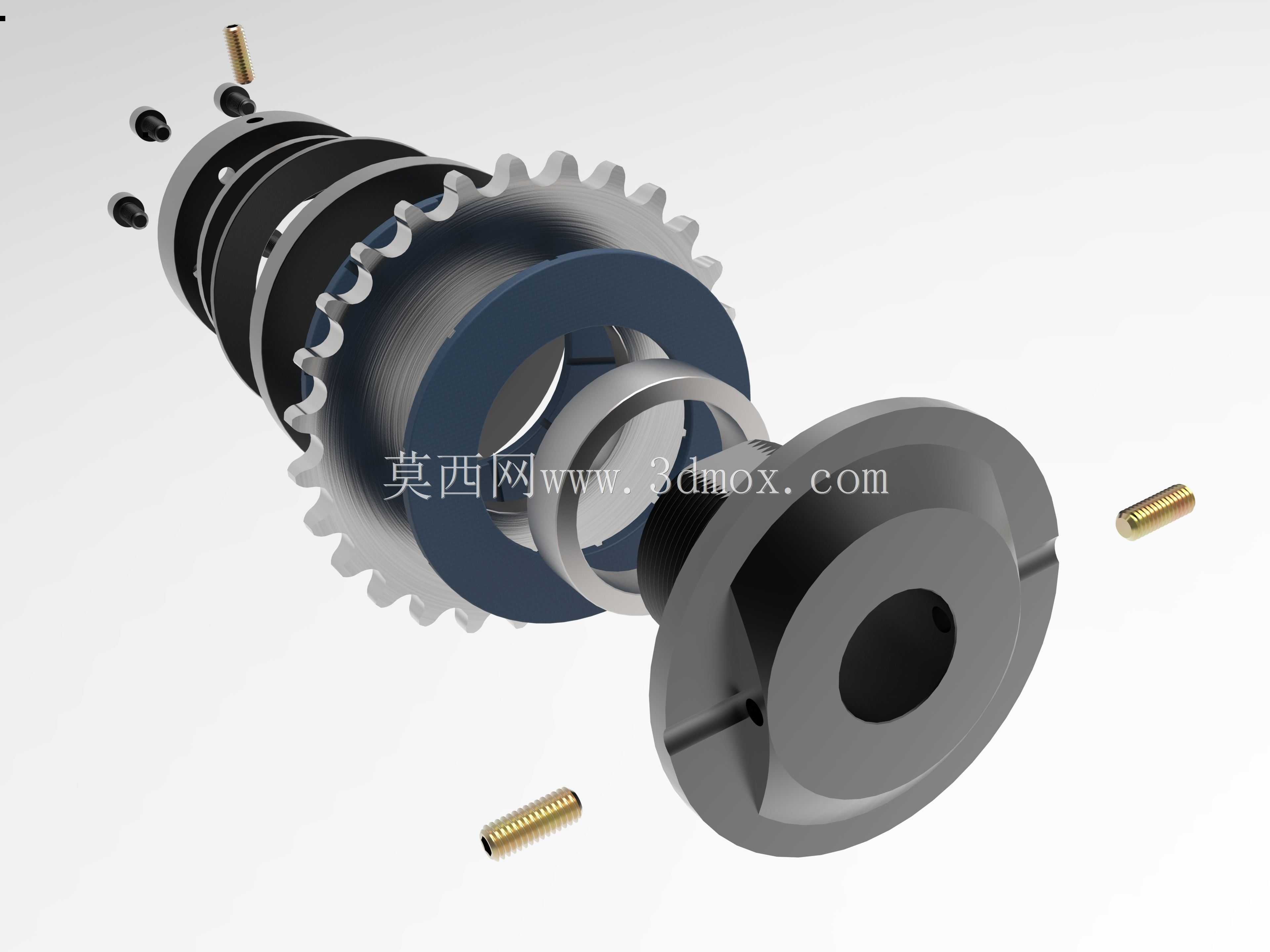 带08B1-27链轮的扭矩限制器